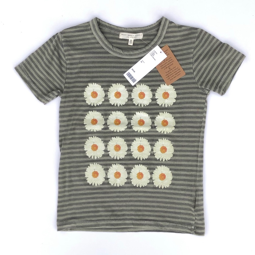 TRULY MADLY DEEPLY | Pigment Dye Daisy Shirt